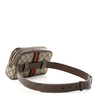 Gucci GG Supreme Monogram Web Small Ophidia Belt Bag 95 38 Dark Brown 2 of 9