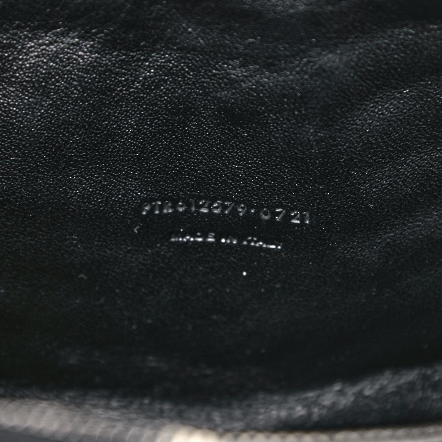 Grain De Poudre Matelasse Monogram Mini Lou Camera Bag Black
