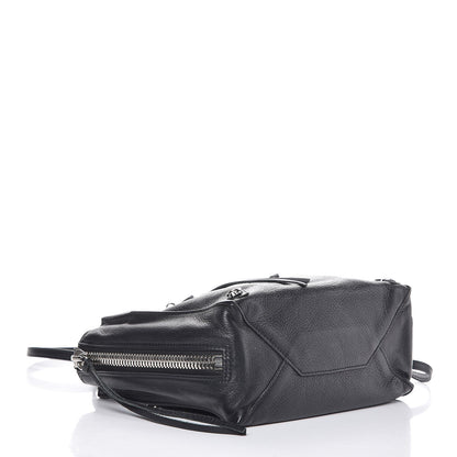 Balenciaga Grained Calfskin Papier Mini A4 Zip Around Tote Black 5 of 15