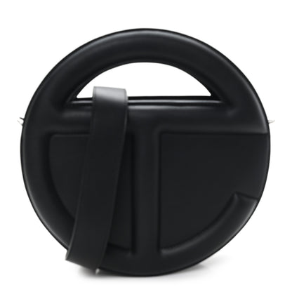 Telfar Vegan Leather Major Circle Bag Black 1 of 12