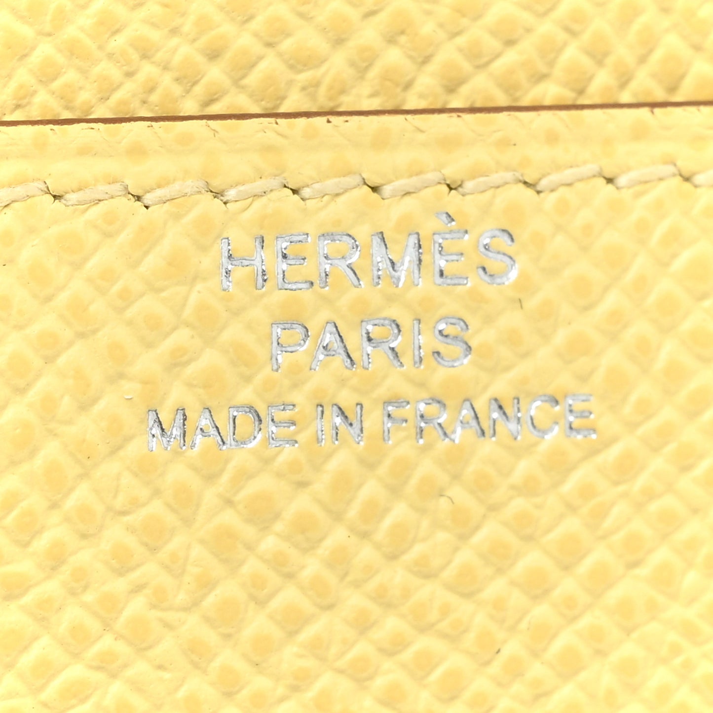 Epsom Constance Long Wallet To Go Wallet Jaune Poussin