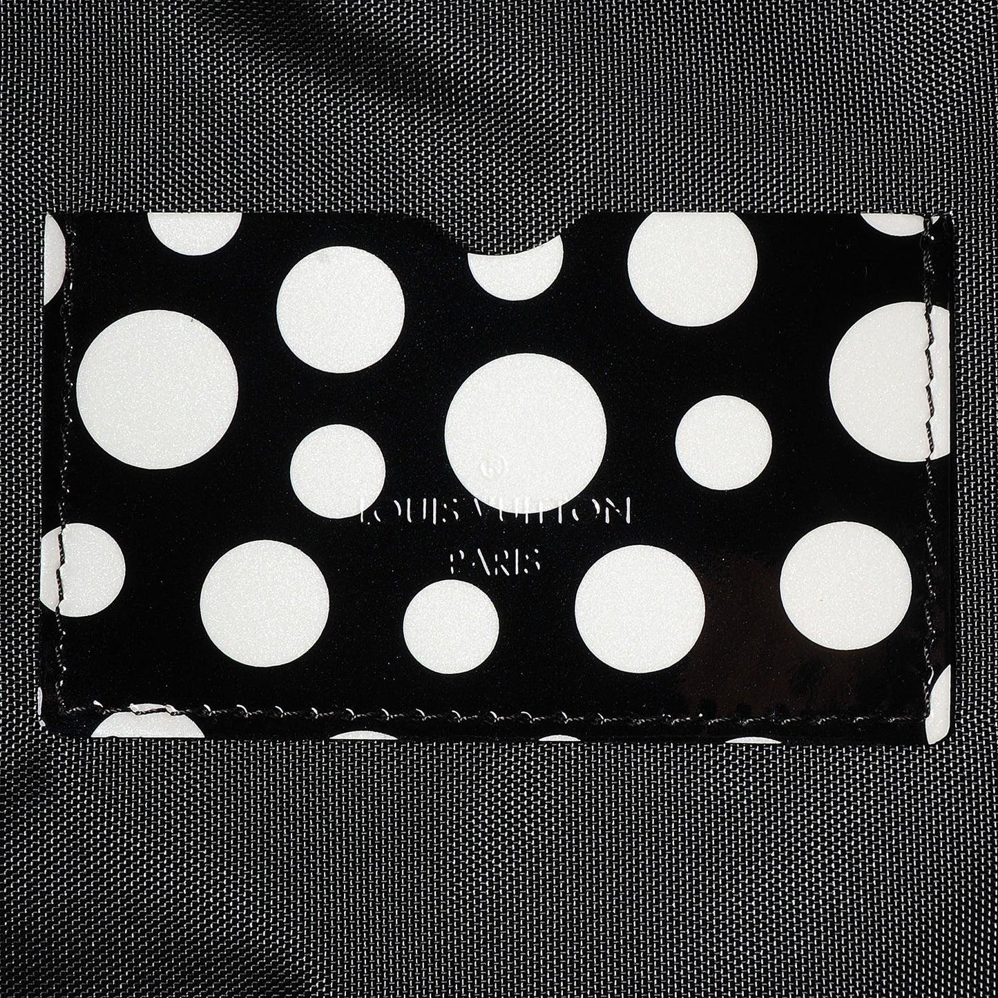 Vernis Kusama Infinity Dots Pegase Suitcase 45 Black