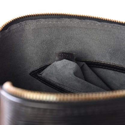 Louis Vuitton Epi Alma MM Black 10 of 11