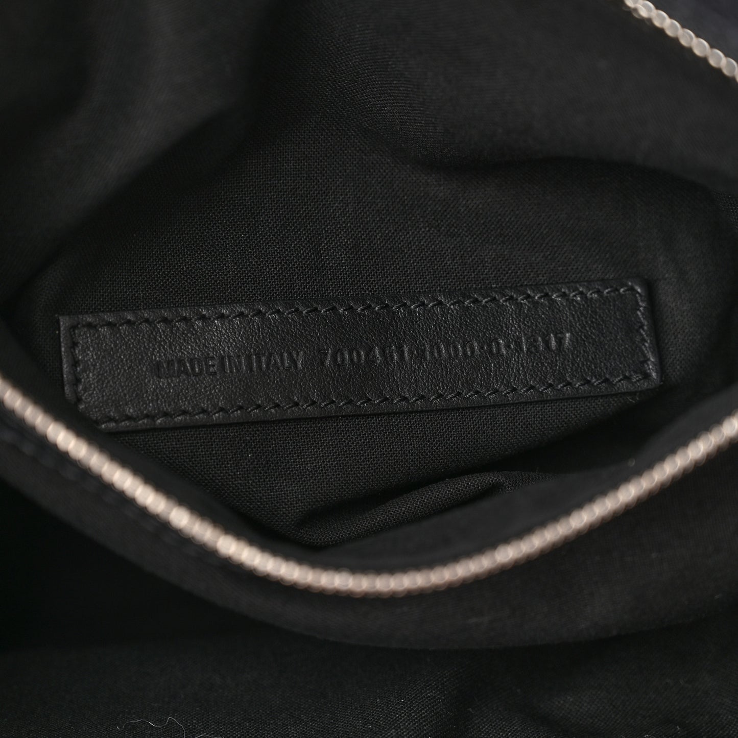 Washed Denim BB Monogram Neo Cagole City Handbag Black