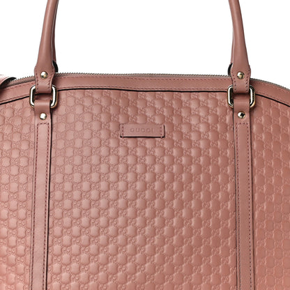 Gucci Soft Microguccissima Large Dome Satchel Soft Pink 15 of 15