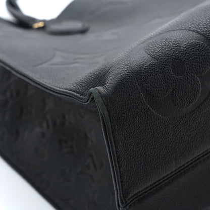 Louis Vuitton Empreinte Monogram Giant Onthego GM Black 9 of 10