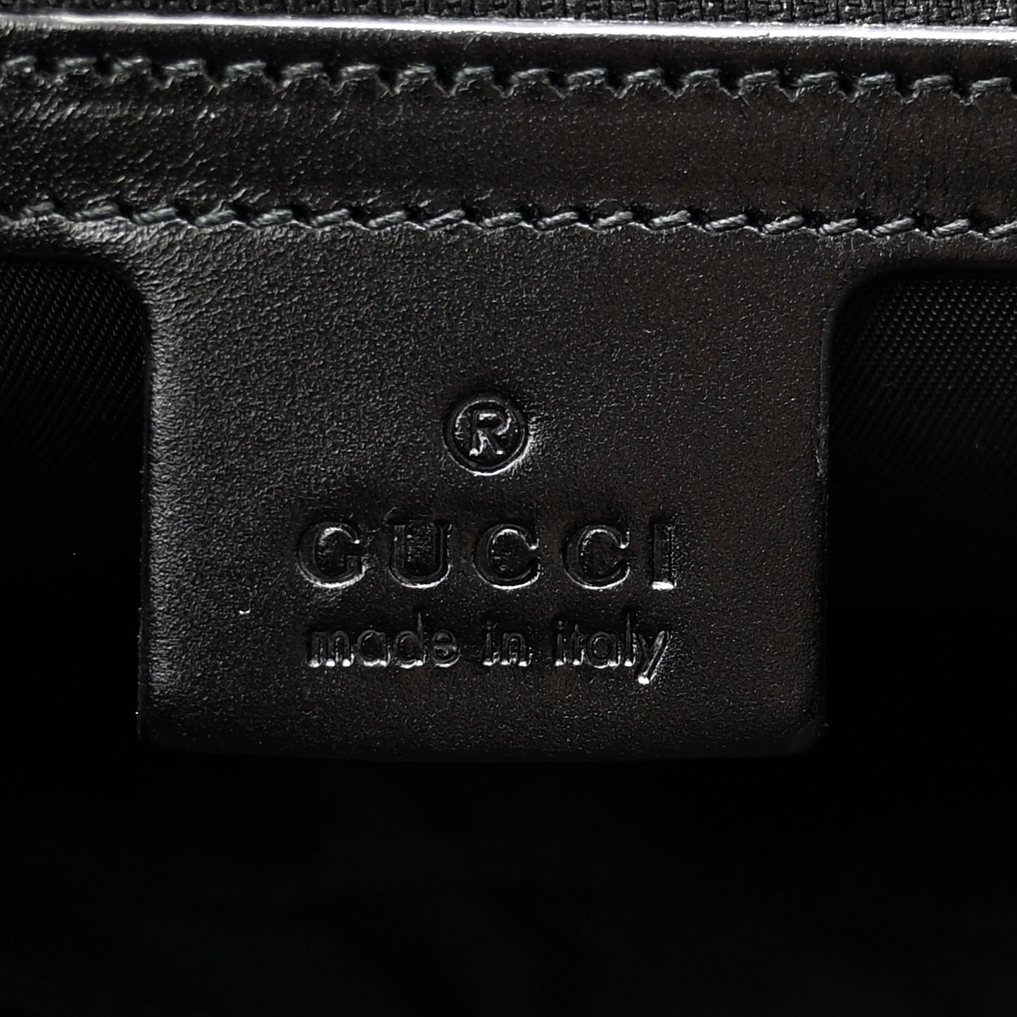 Techno Canvas Web Double Buckle Backpack Black