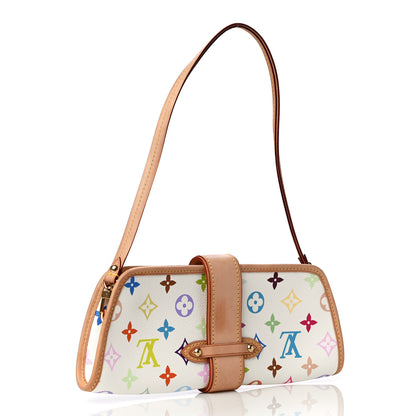 Louis Vuitton Monogram Multicolor Shirley White 3 of 15