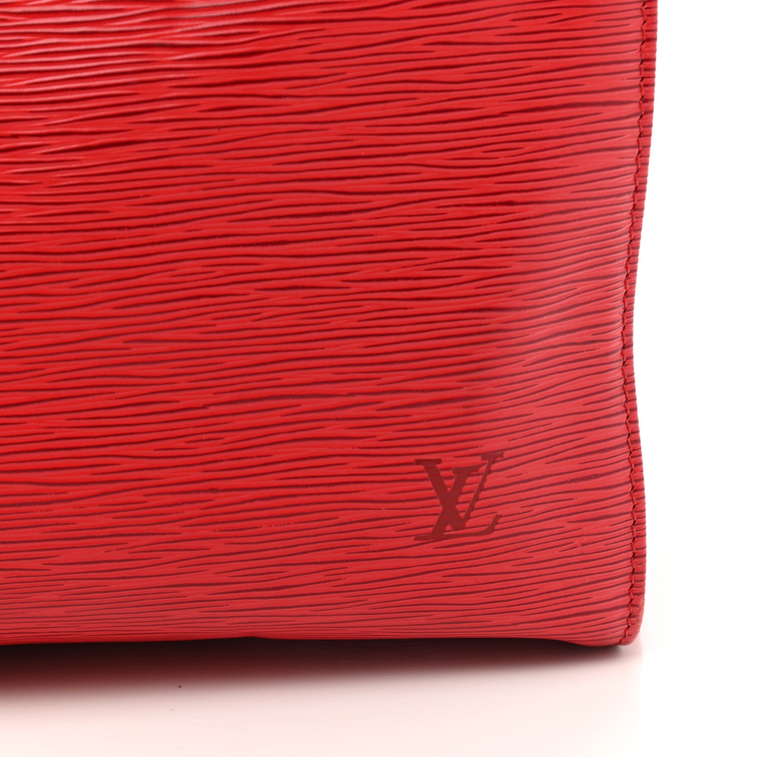 Louis Vuitton Epi Keepall 45 Castillan Red 11 of 11