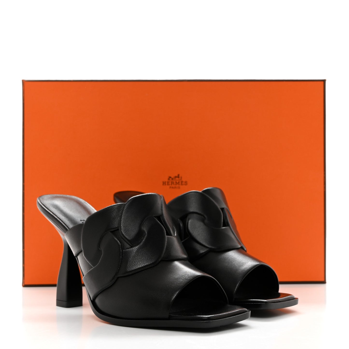 Nappa Hanna 95 Sandal 36 Black