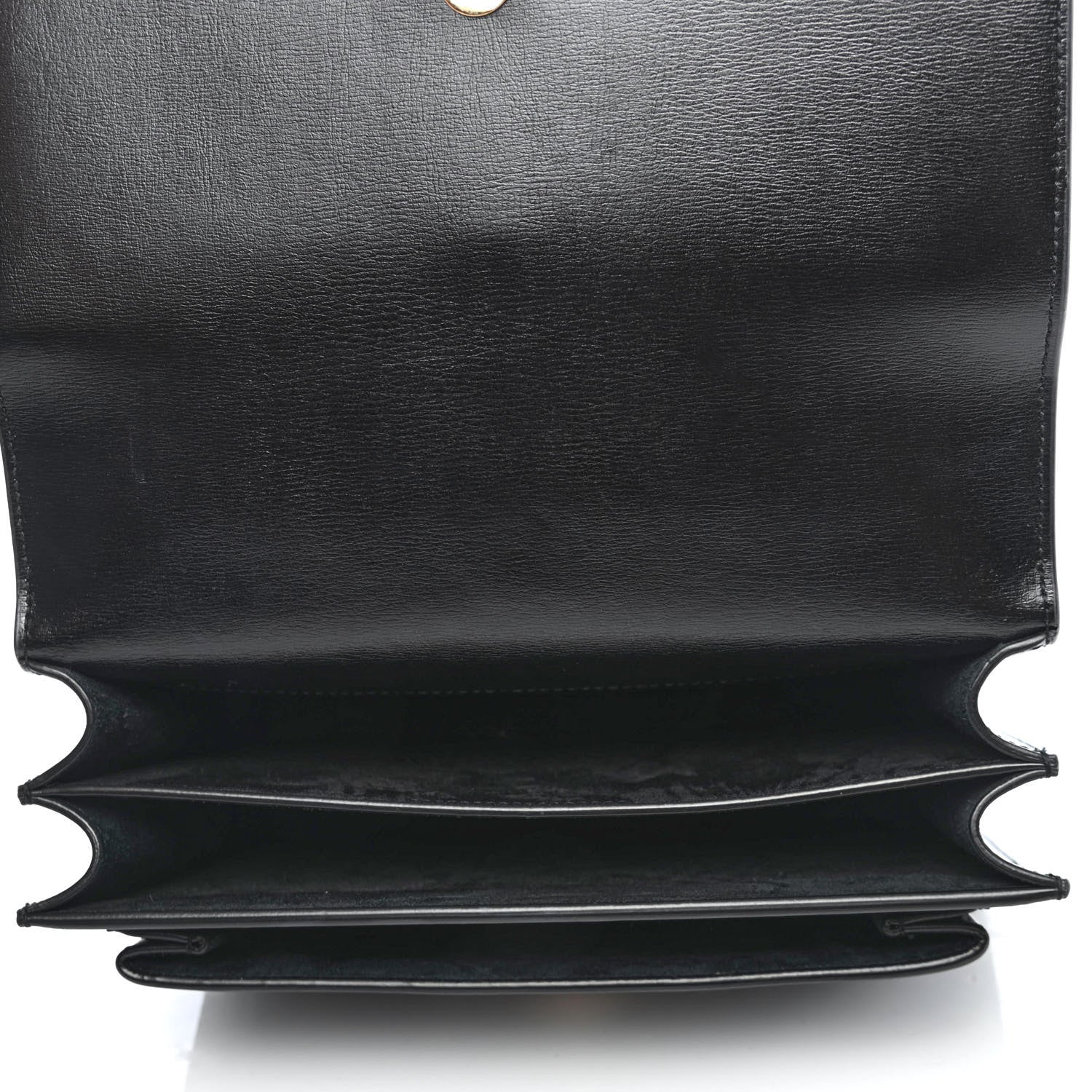 Saint Laurent Calfskin Medium Monogram Sunset Black 4 of 4