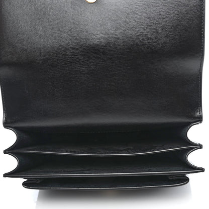 Saint Laurent Calfskin Medium Monogram Sunset Black 4 of 4