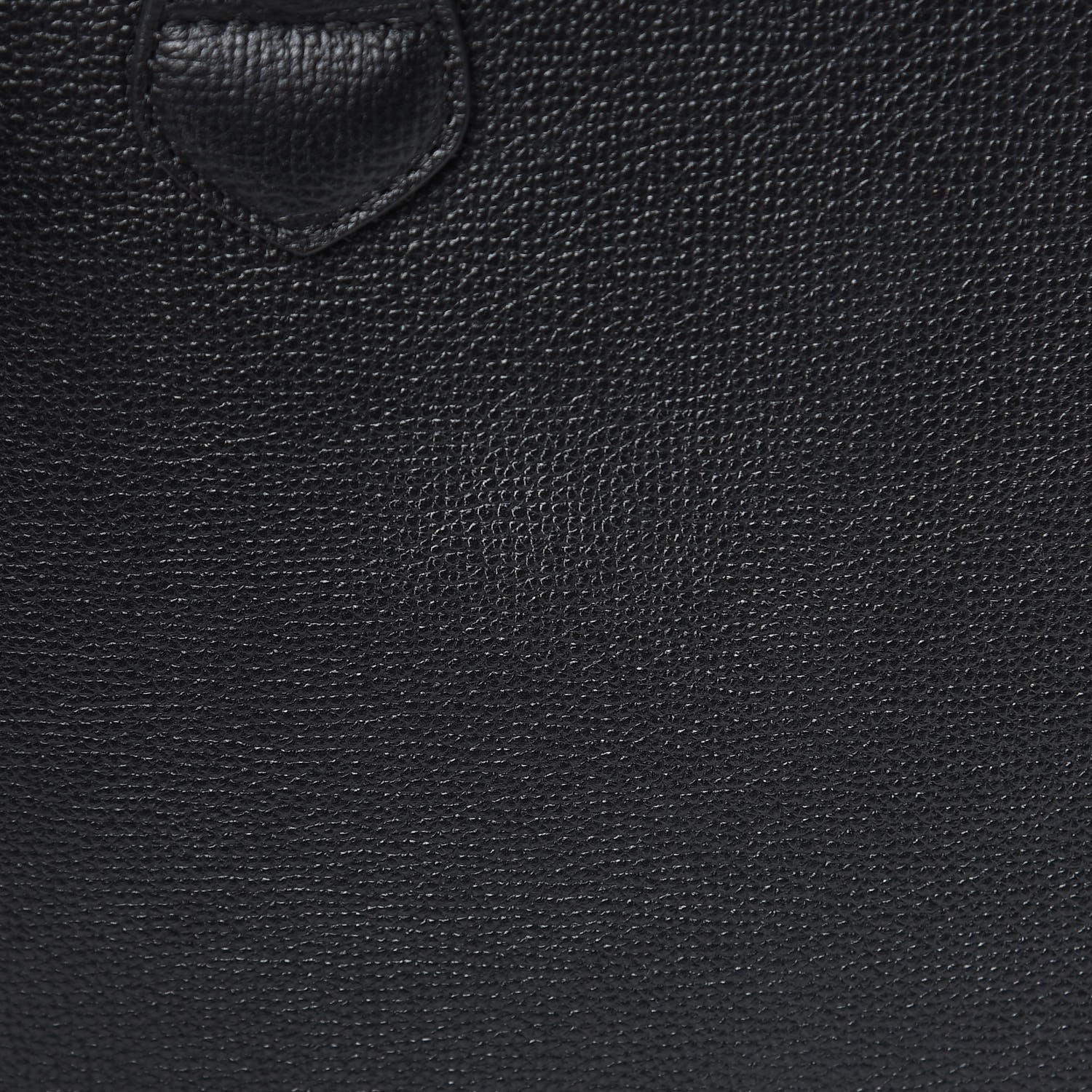 Burberry Grainy Calfskin House Check Medium Banner Tote Black 12 of 12