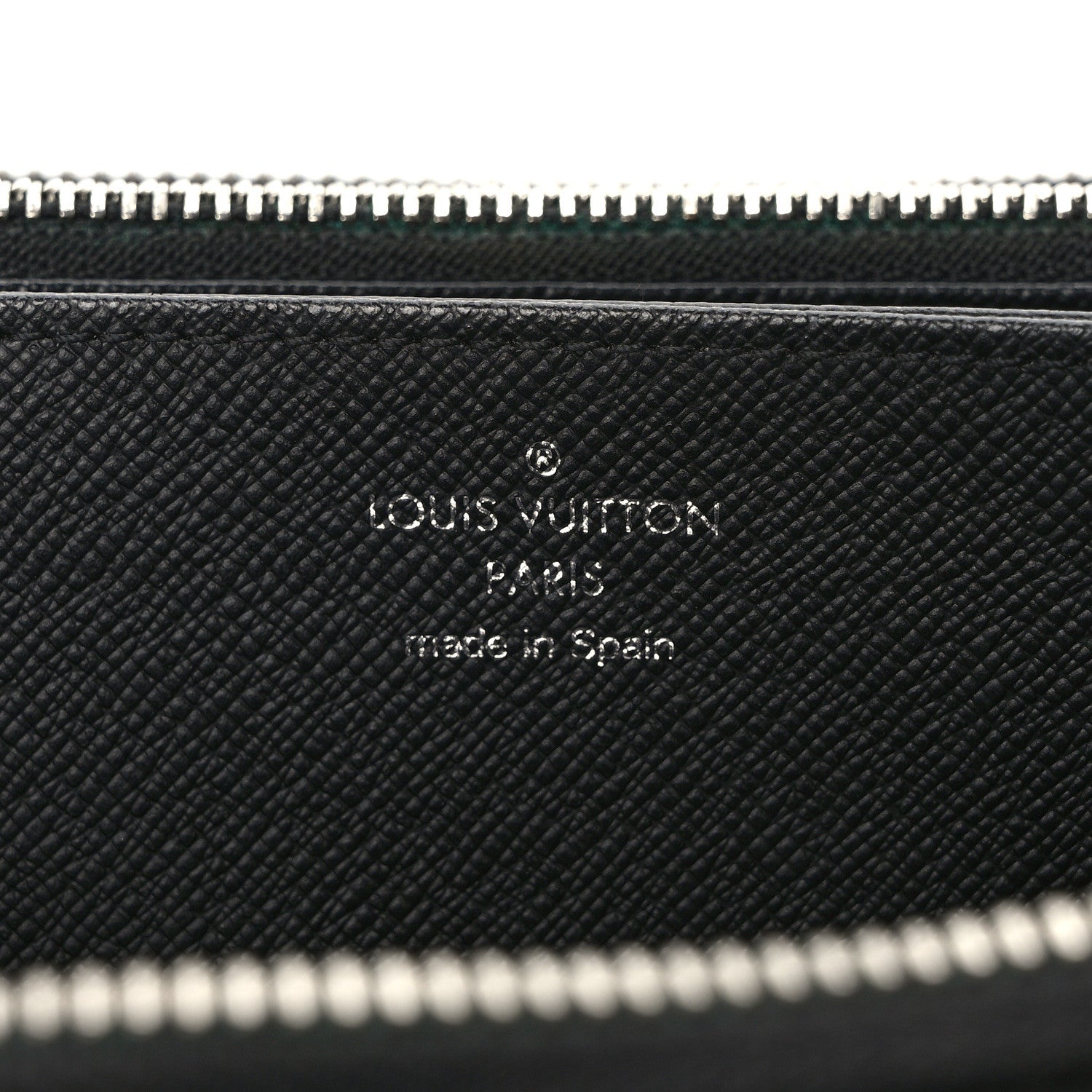 Louis Vuitton Epi Zippy Wallet Black 6 of 7