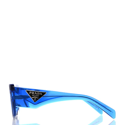 Prada Acetate Symbole Sunglasses SPR 13Z Blue 3 of 8