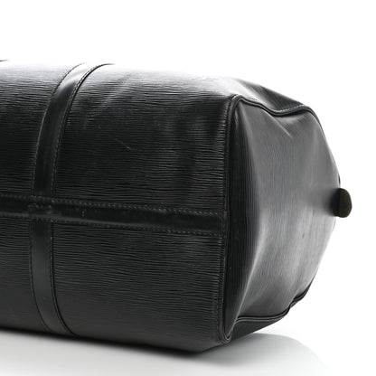 Louis Vuitton Epi Keepall 45 Black 10 of 18