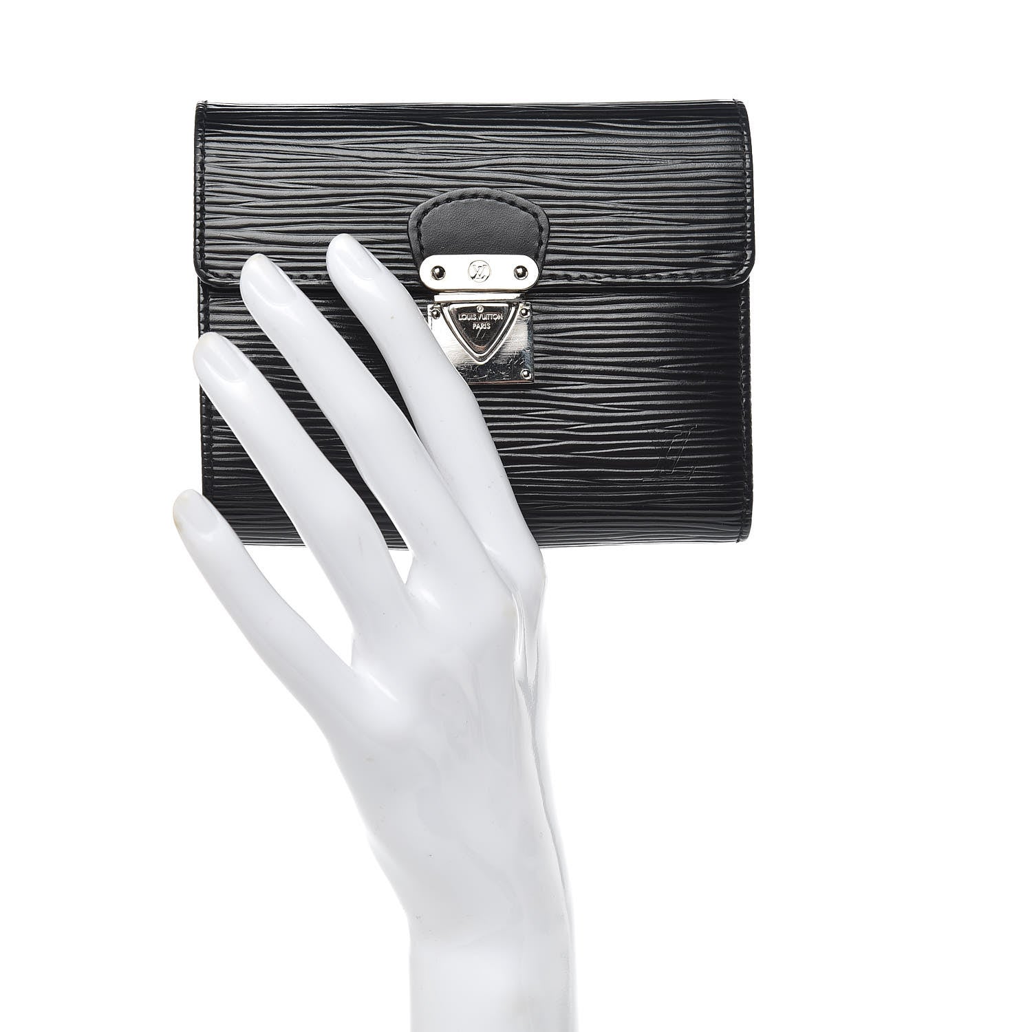 Louis Vuitton Epi Koala Wallet Black 2 of 7