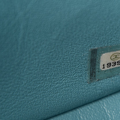 Chanel Lambskin Quilted Mini Rectangular Flap Turquoise 7 of 10