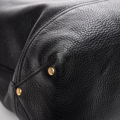 Mulberry Pebbled Calfskin Effie Hobo Black 13 of 14