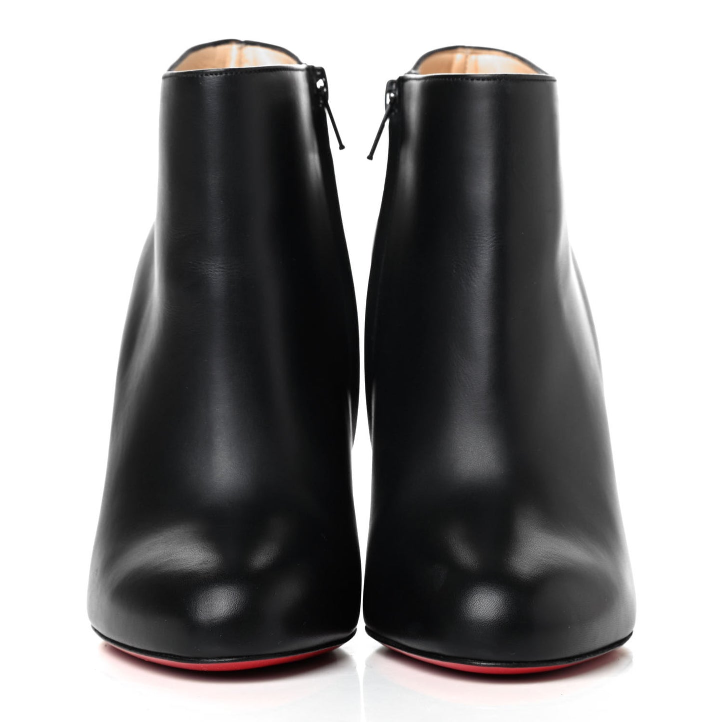 Calfskin Belle 100 Ankle Boots 39 Black