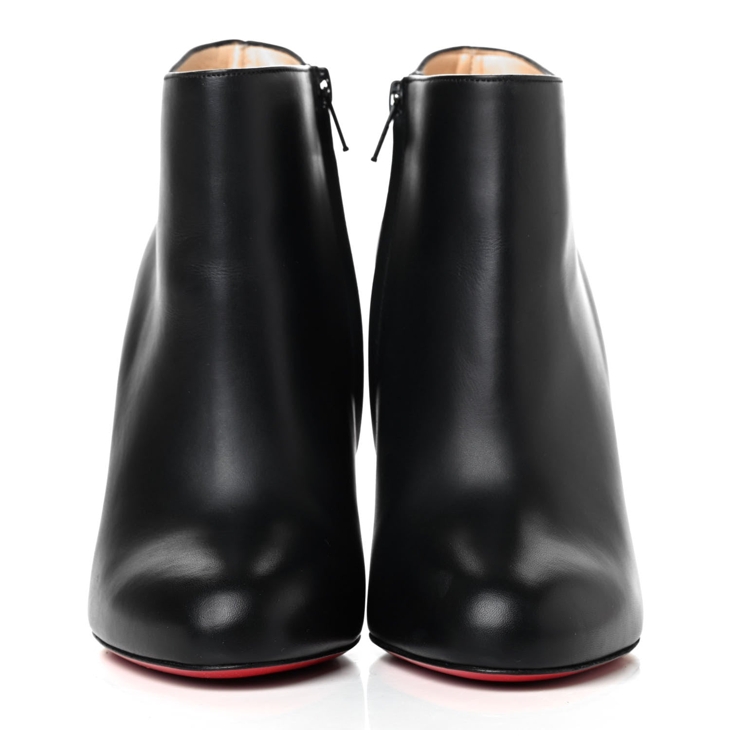 Christian Louboutin Calfskin Belle 100 Ankle Boots 39 Black 2 of 4