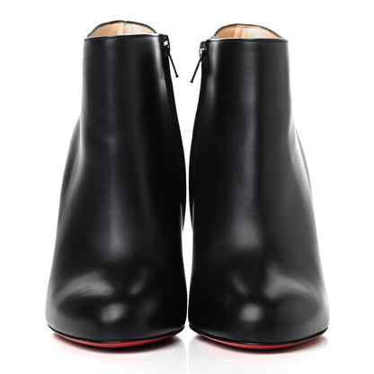 Christian Louboutin Calfskin Belle 100 Ankle Boots 39 Black 2 of 4