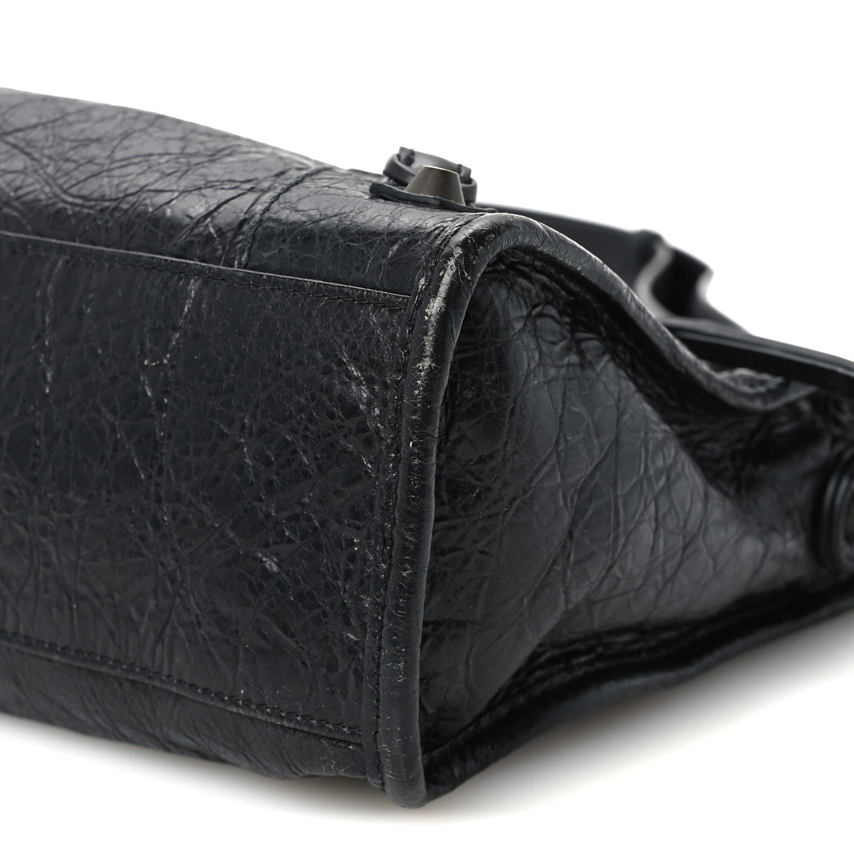 Balenciaga Agneau Arena Classic Hardware Small Le City Black 10 of 10