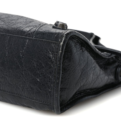 Balenciaga Agneau Arena Classic Hardware Small Le City Black 10 of 10