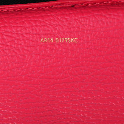 3.1 Phillip Lim 3.1 Textured Calfskin Medium Pashli Satchel Raspberry 7 of 7