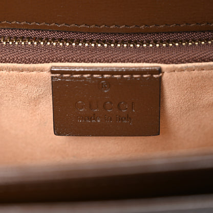 Gucci GG Supreme Monogram Horsebit 1955 Shoulder Bag Beige Brown Sugar 6 of 10