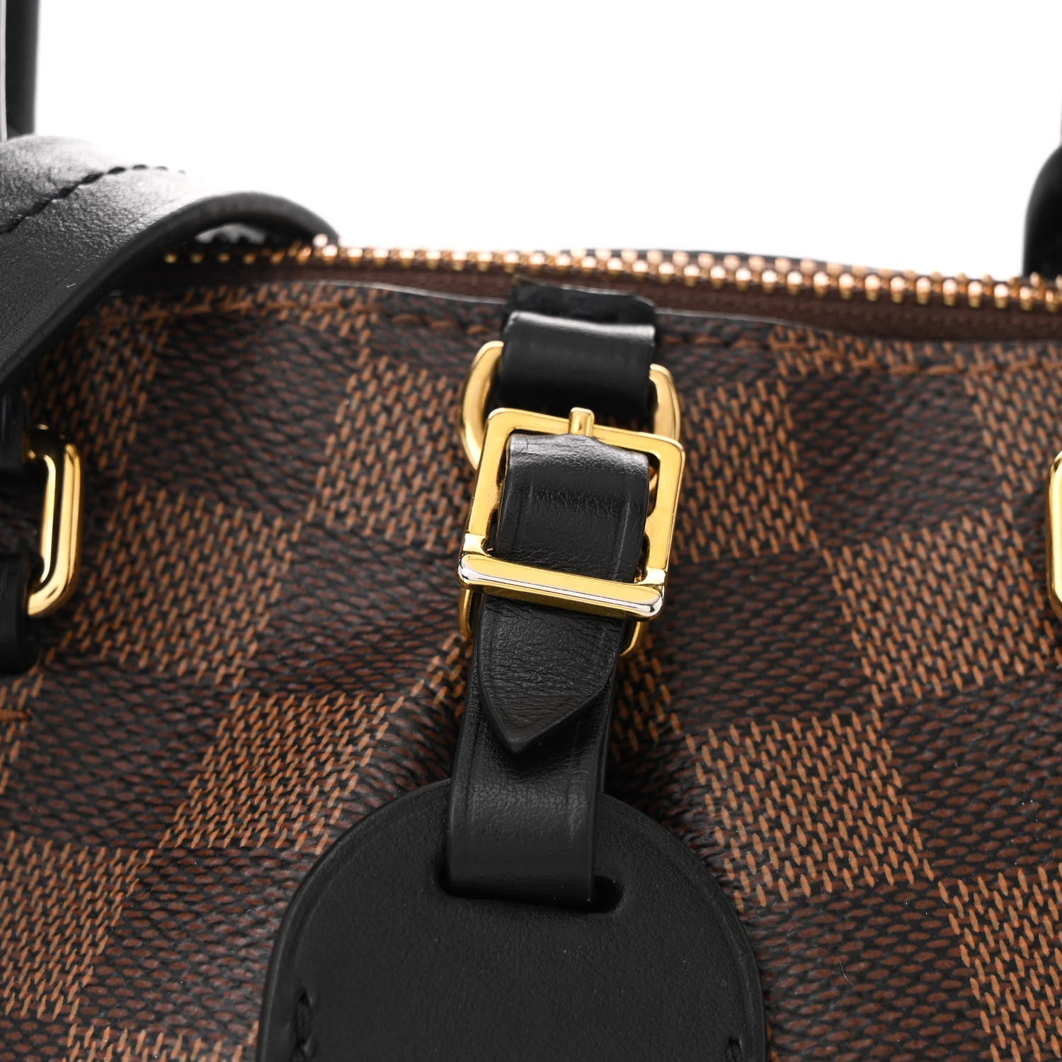 Louis Vuitton Damier Ebene Odeon Tote PM Black 7 of 9