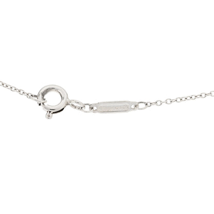 Tiffany Sterling Silver Mini Infinity Pendant Necklace 3 of 5