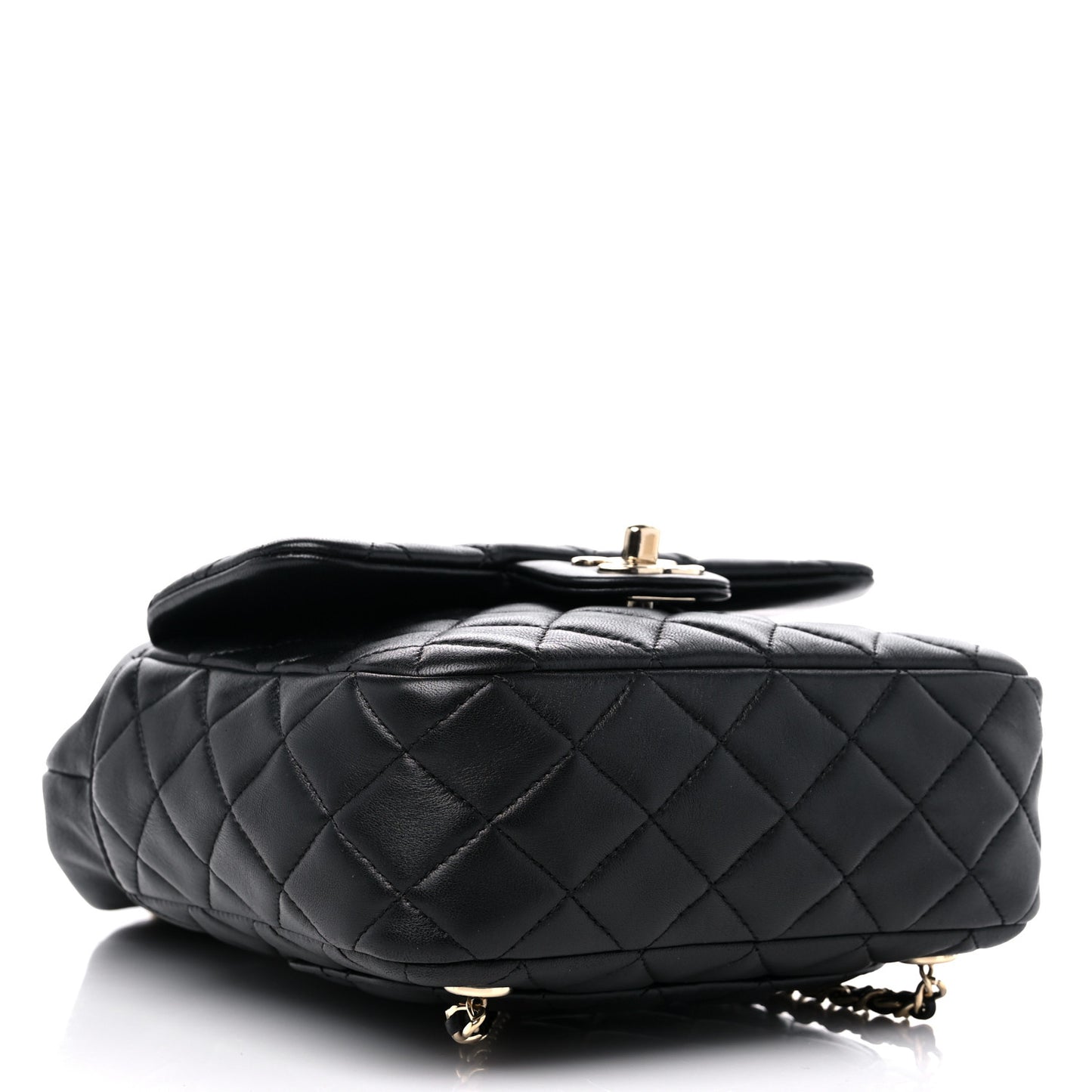 Lambskin Quilted Small In Seoul Backpack Black