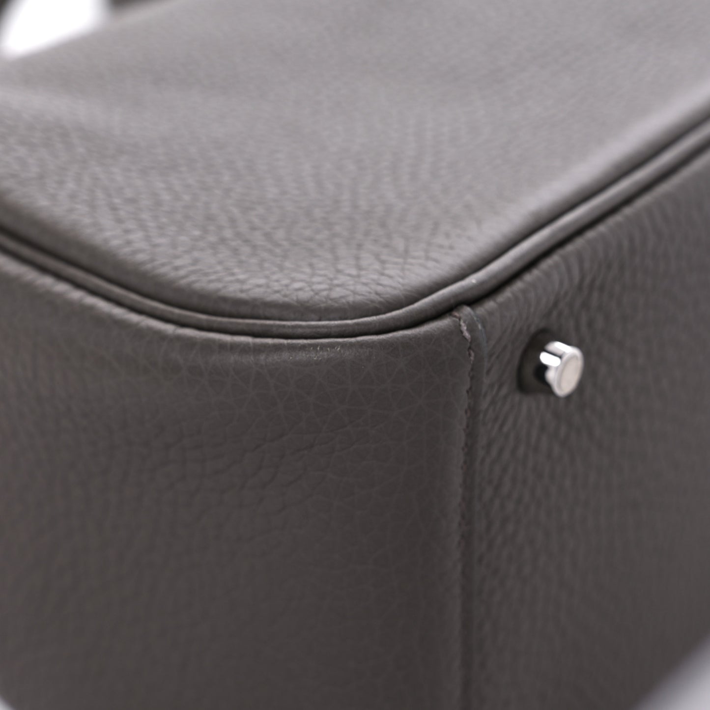 Taurillon Clemence Mini Lindy 20 Etain