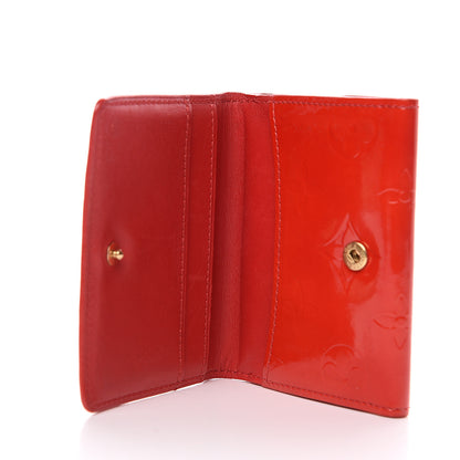 Louis Vuitton Vernis Ludlow Wallet Rouge 4 of 8