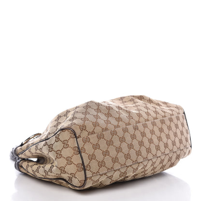 Gucci Monogram Medium Sukey Tote Dark Brown 4 of 13