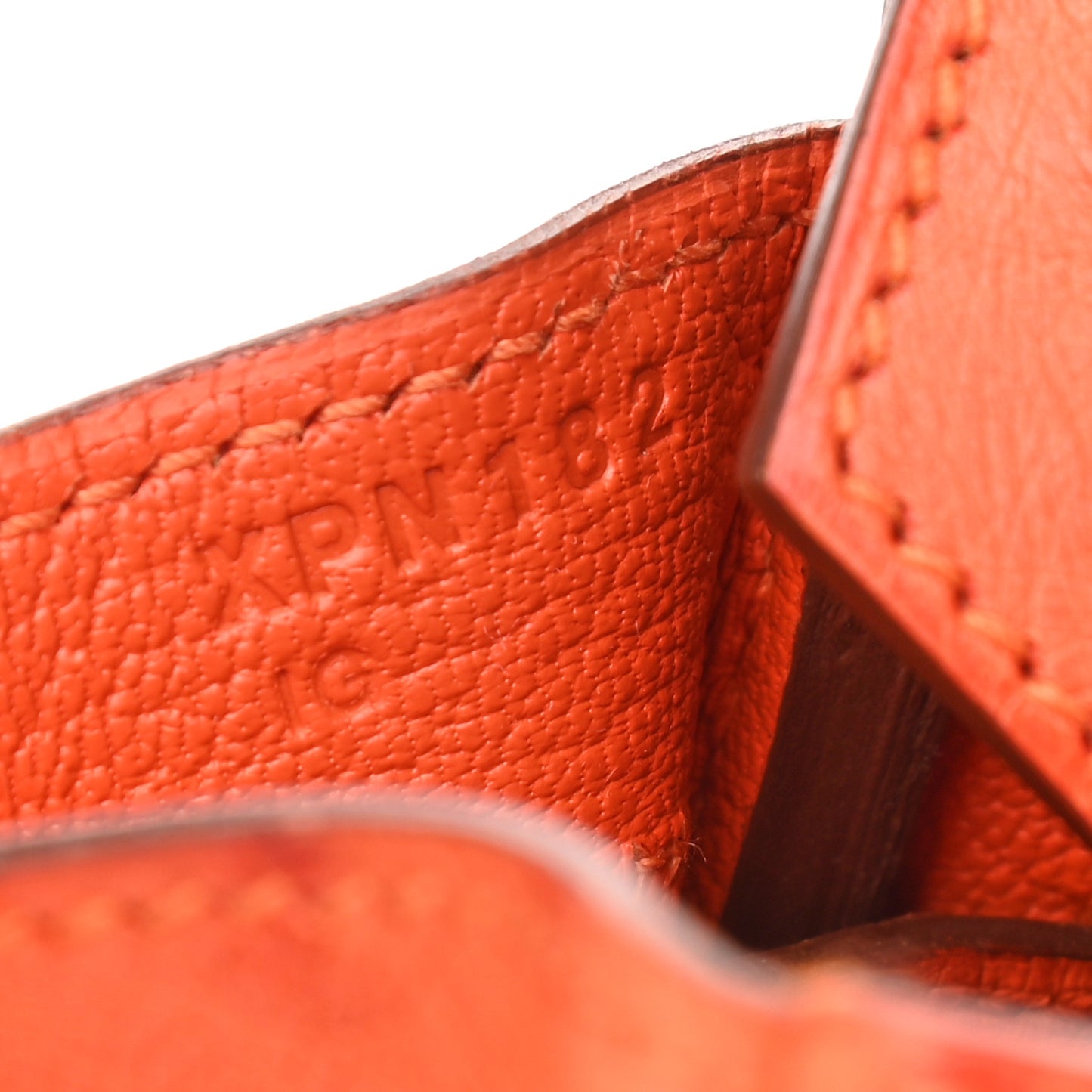 Ostrich Birkin 30 Tangerine