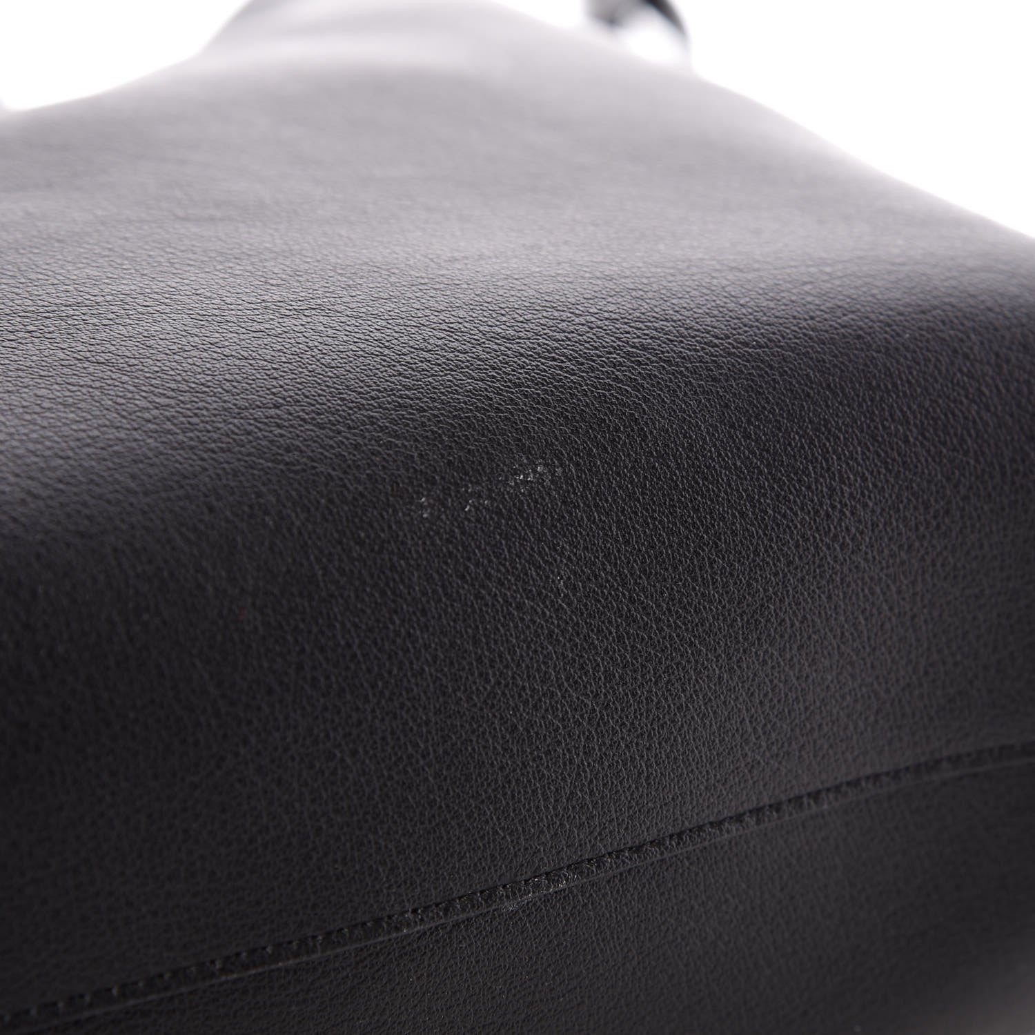 Saint Laurent Calfskin Toy Shopping Tote Black 9 of 11