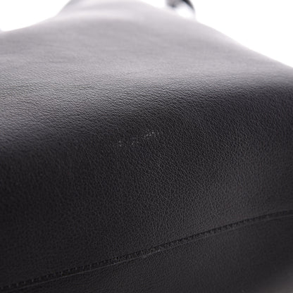 Saint Laurent Calfskin Toy Shopping Tote Black 9 of 11