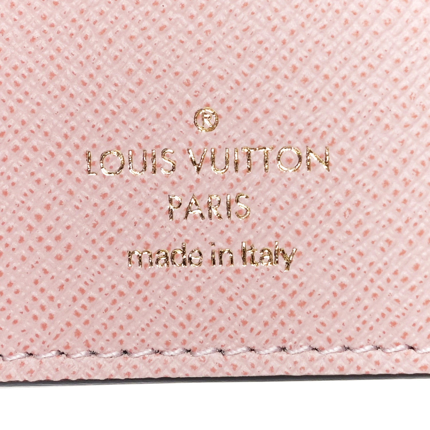 Louis Vuitton Damier Ebene Victorine Wallet Rose Ballerine 6 of 10