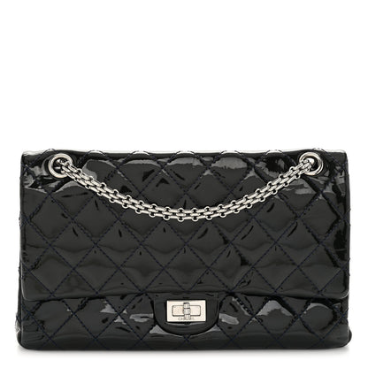 Chanel Patent Quilted 2.55 Reissue 226 Flap Navy 1 of 13