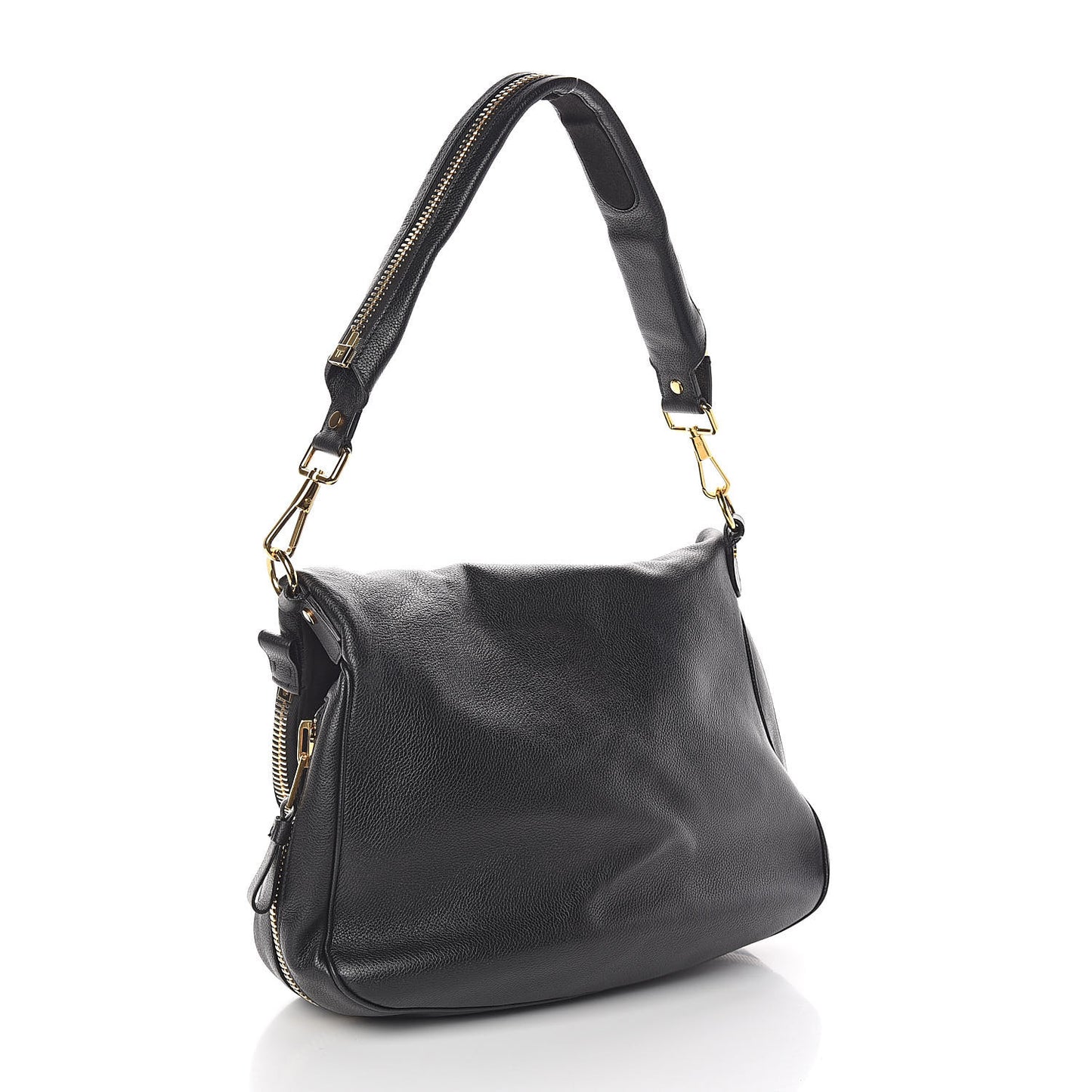 Grained Calfskin Large Jennifer Black