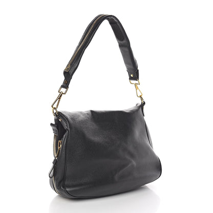 Tom Ford Grained Calfskin Large Jennifer Black 3 of 8