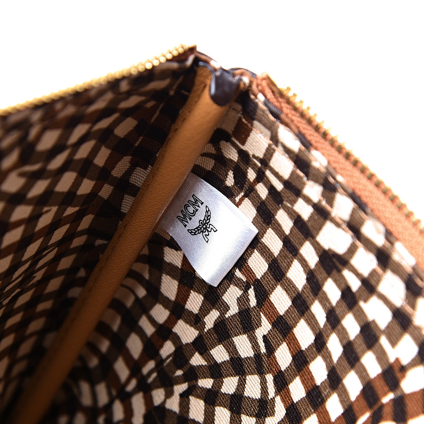 Visetos Large Liz Reversible Shopper Tote Cognac