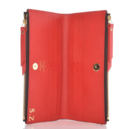 Louis Vuitton Monogram Adele Wallet Coquelicot 5 of 9