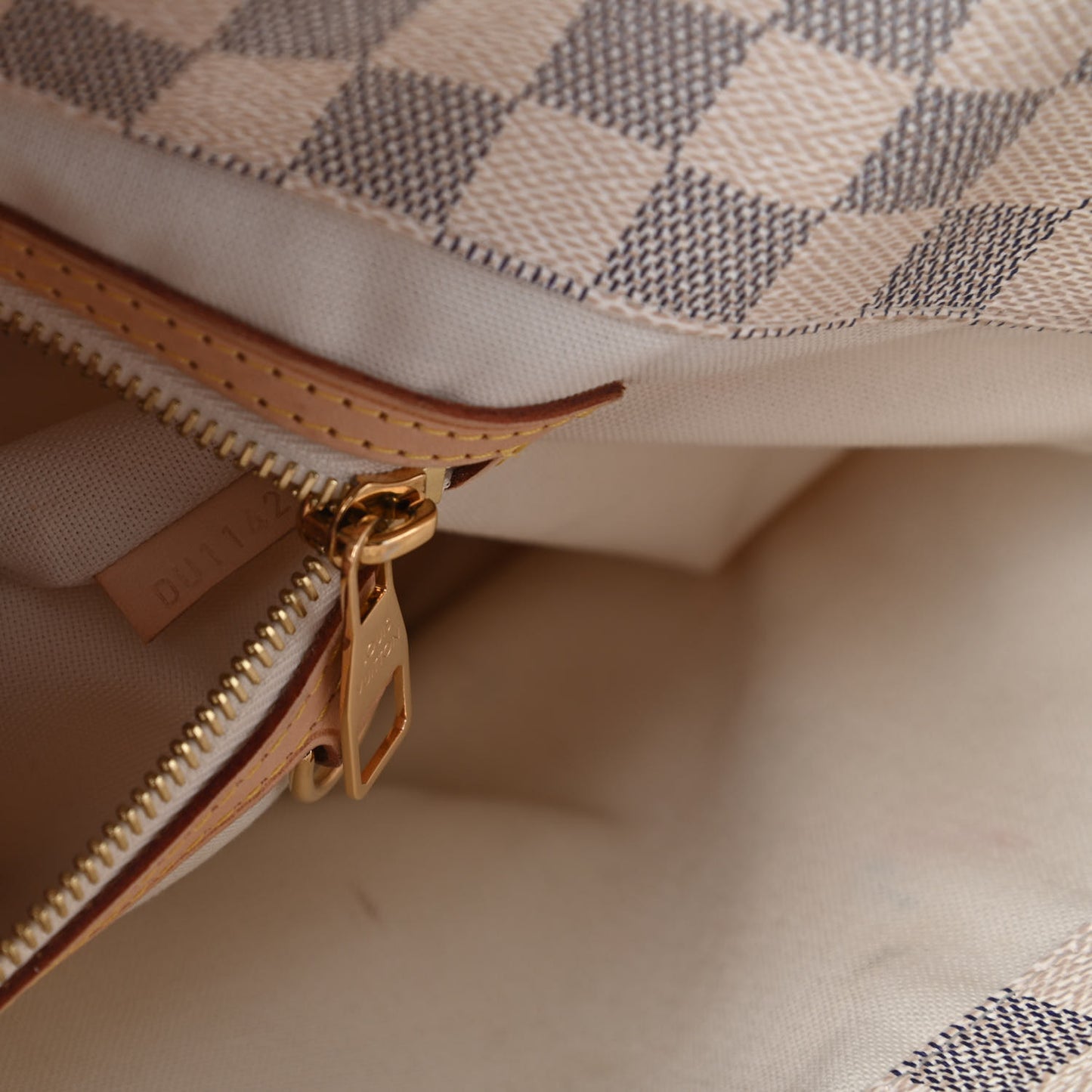 Damier Azur Beach Cabas PM