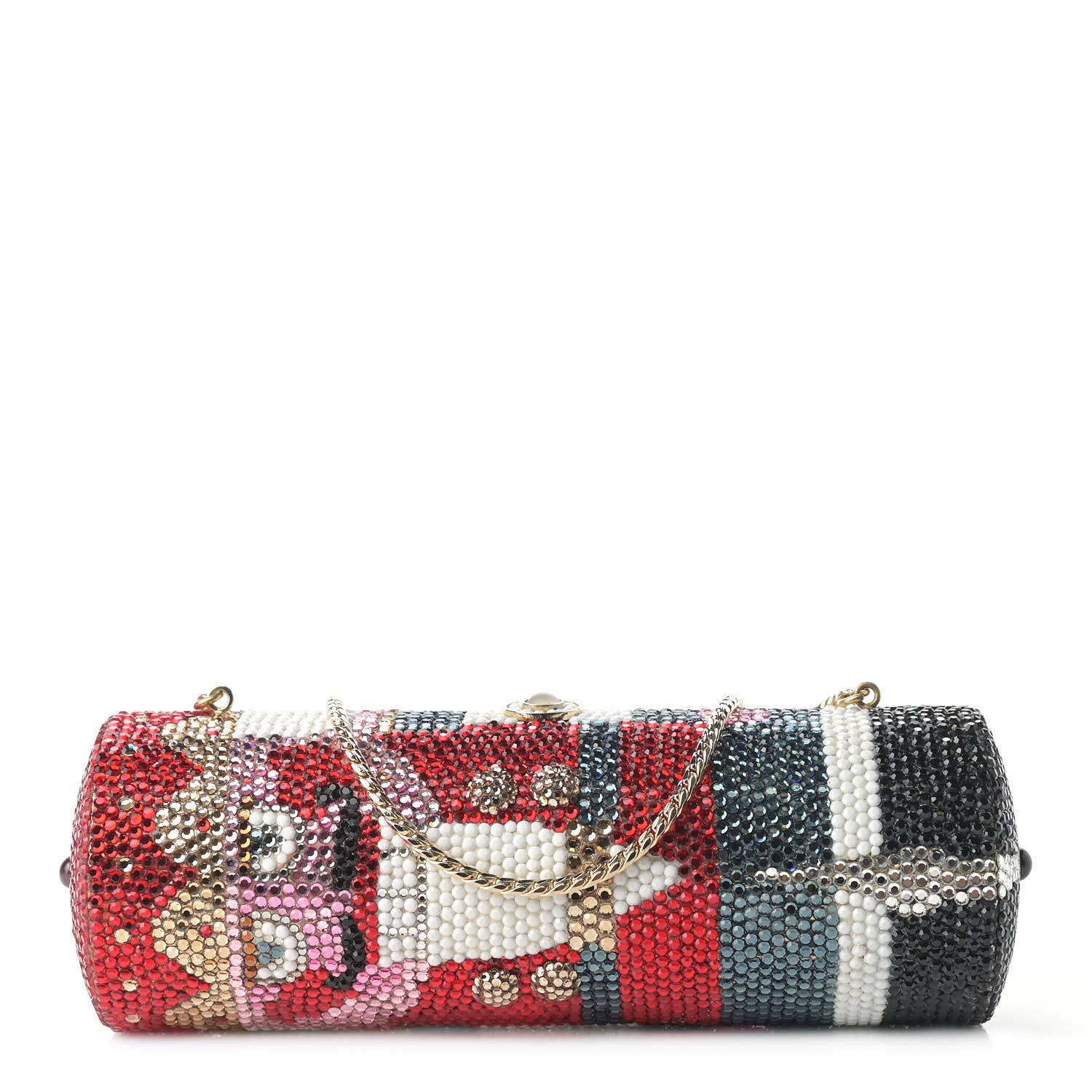 Judith Leiber Crystal Nutcracker Minaudiere Clutch 1 of 8