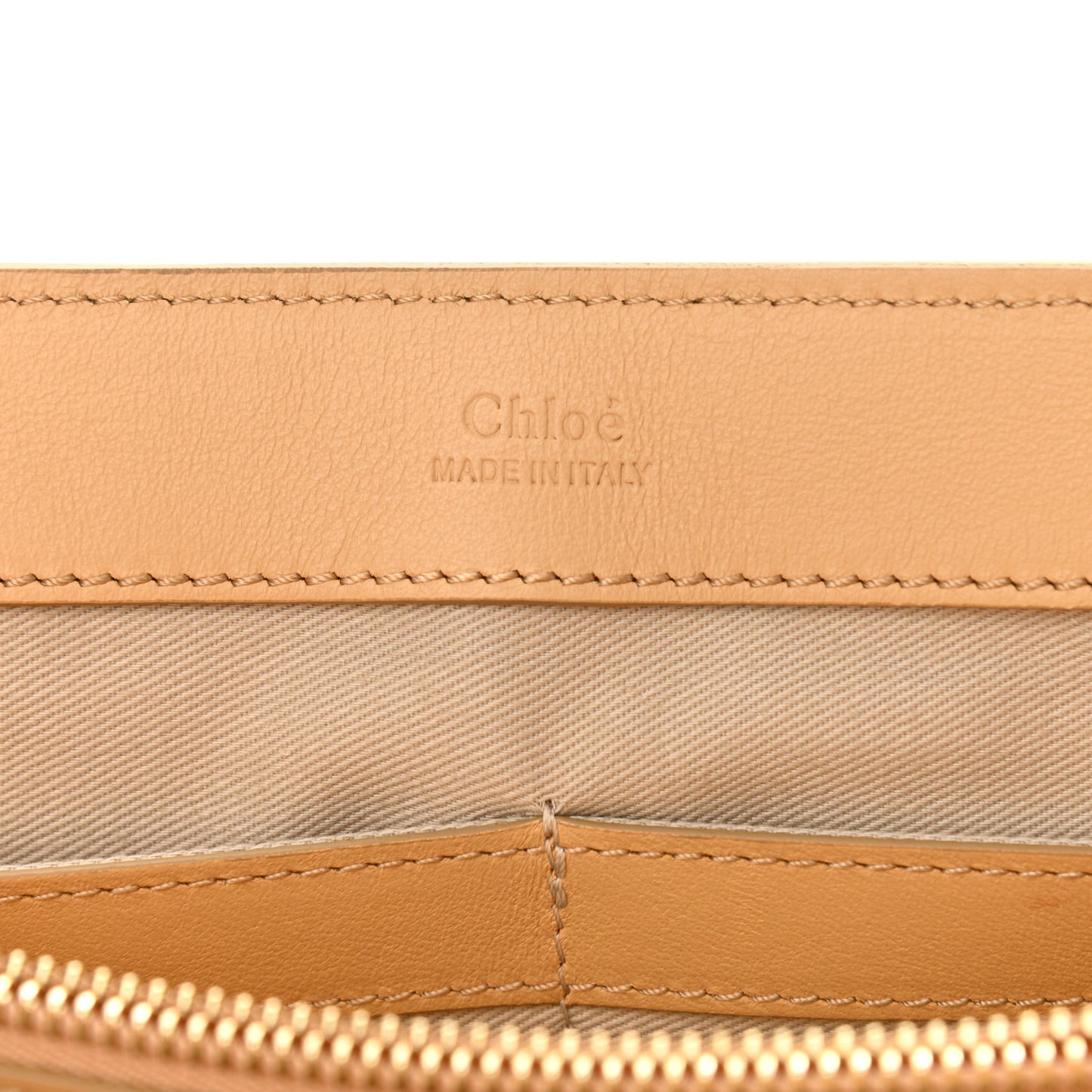 Smooth Calfskin Quilted Medium Faye Day Shoulder Bag Bleached Brown