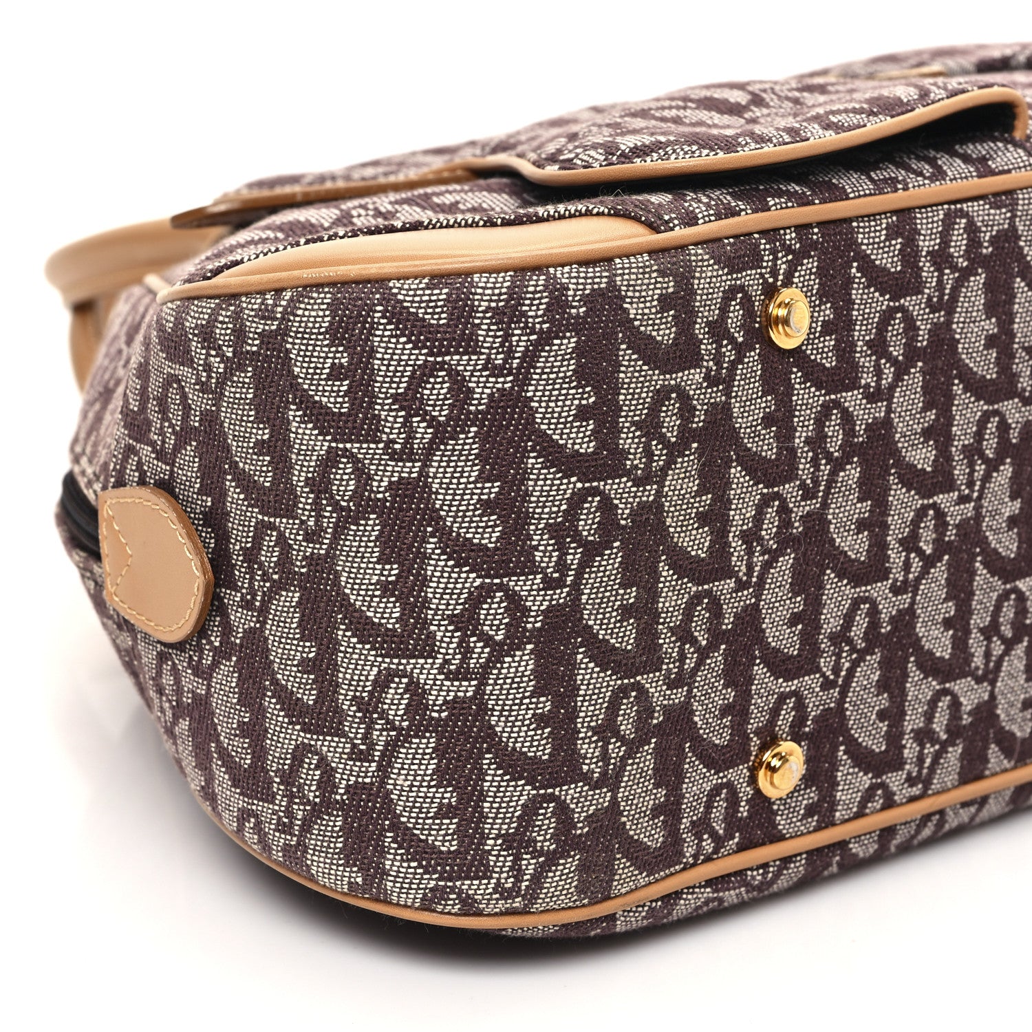 Christian Dior Monogram Saddle Bowler Brown 9 of 12