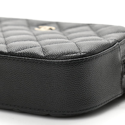 Chanel Caviar Quilted Vanity With Chain Black 11 of 12